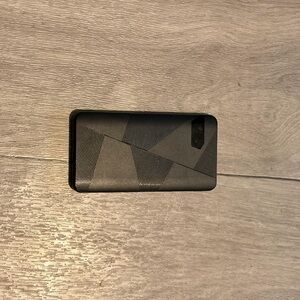 & Other Stories Black Geometric Card Holder